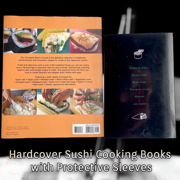 Sushi Book Bundle The Sushi Kit & The Complete Book of Sushi - Picture 3 of 11